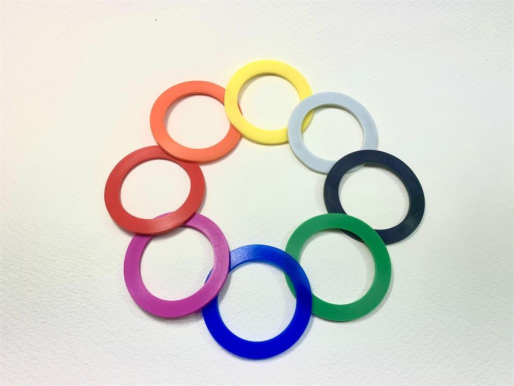 Color rubber ring