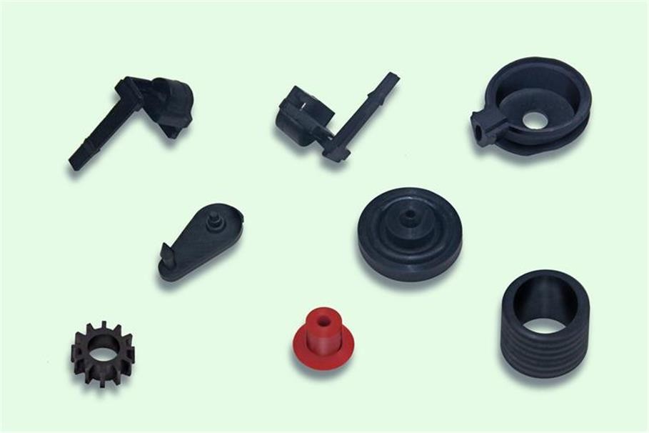 Irregular products of rubber parts